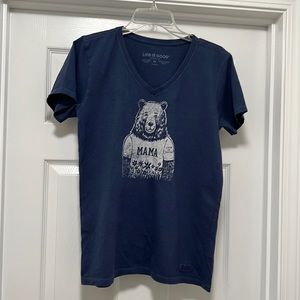 Life is Good Mama Bear Tee